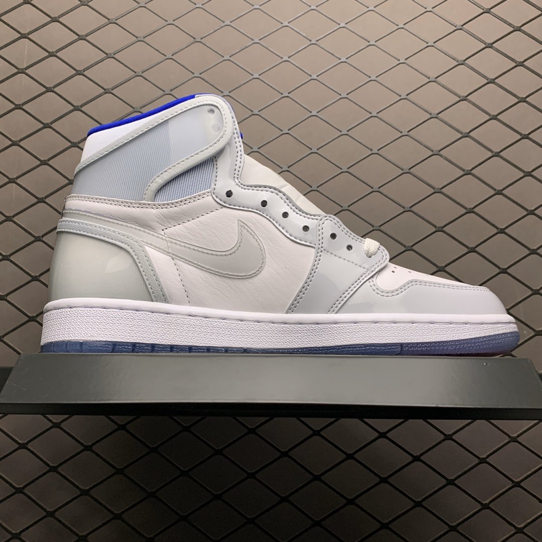 Replica Air Jordan Shoe Air Jordan 1 High Zoom Racer Blue AJ1 CK6637-104 40-47
