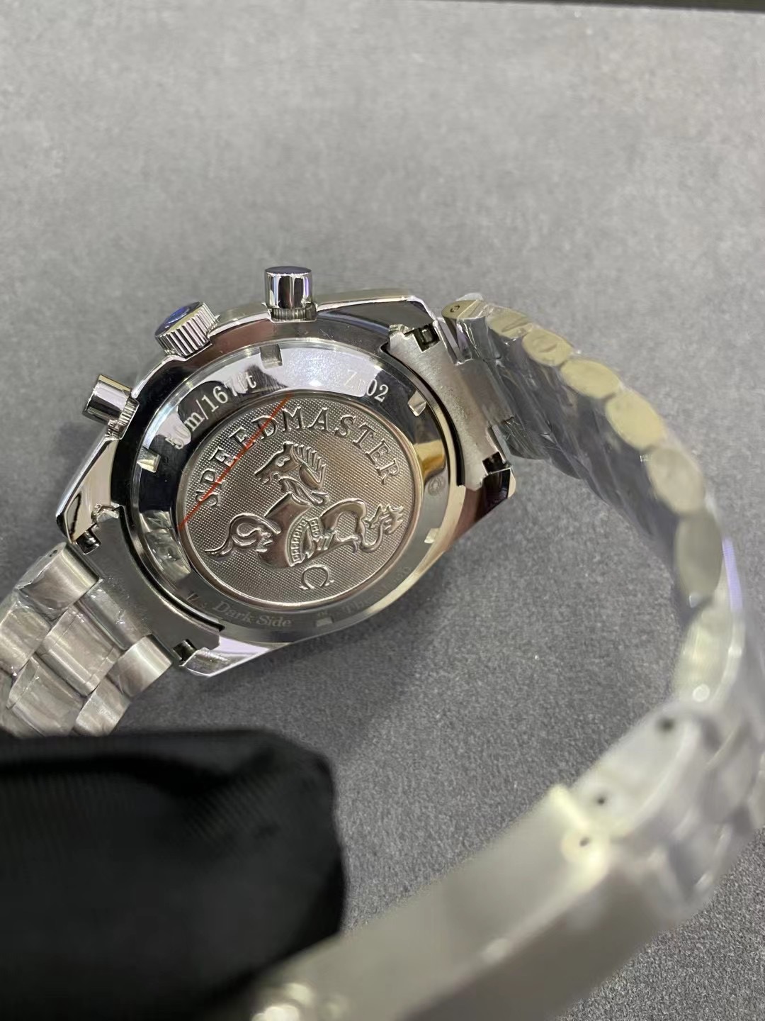 Replica OMEGA Speedmaster 904l Stainless Steel Quartzl Watch 44MM