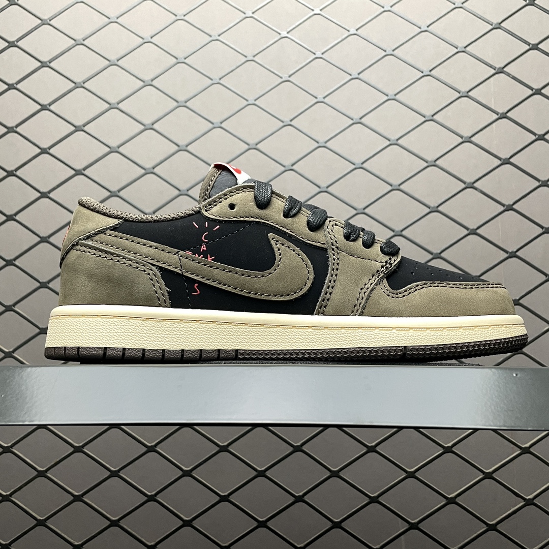 Replica Air Jordan Shoe Scott x Air Jordan AJ1 Low OG TS CQ4277-001 Size 36-47.5