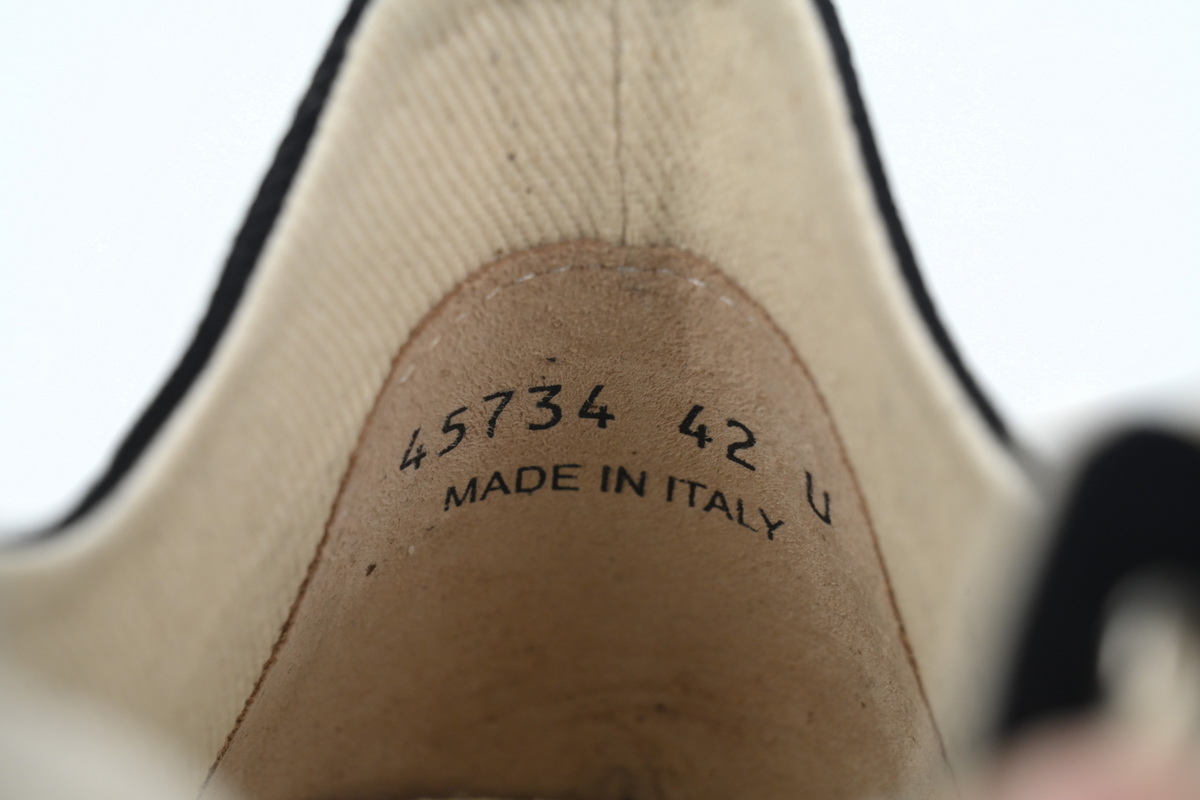 Replica Rick Owens Shoe Rick Owens EDFU DRKSHDW Slashed Low ‘Black Milk’