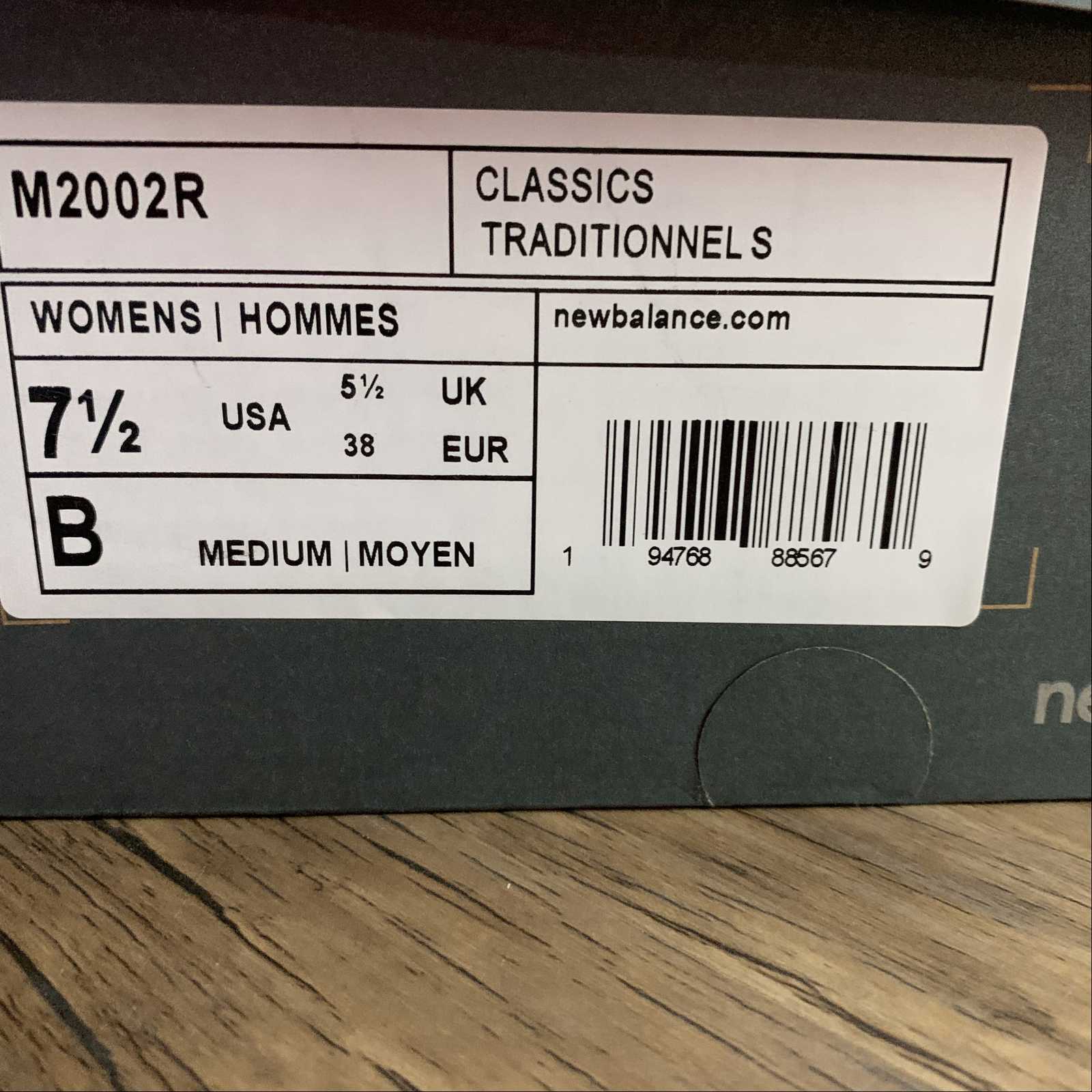 Replica New Balance Shoe New Balance NB2002  M2002R 36 36.5 37 38 38.5 39 40