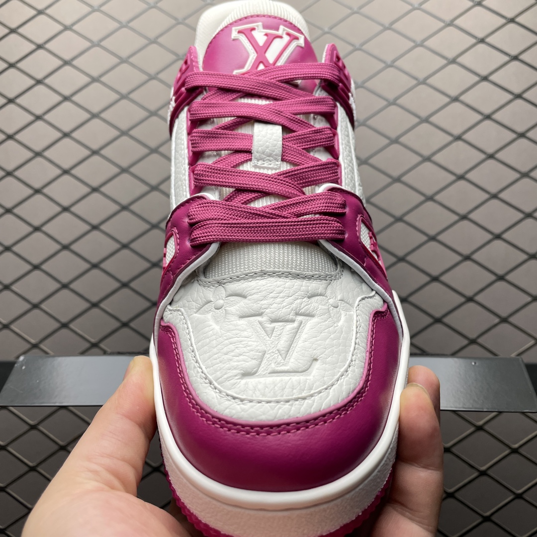 Replica Louis Vuitton Shoe Louis Vuitton LV Trainer _XYnmg Size 35-45