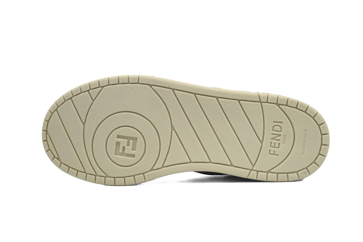 Replica Fendi Shoe Fendi Match Dark Grey