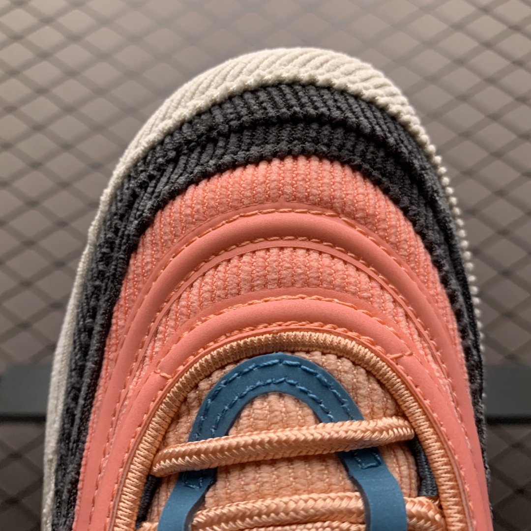 Replica Nike Air Max Shoe Nike Air Max 97 Pink Corduroy 3M CQ7512-046 36-45