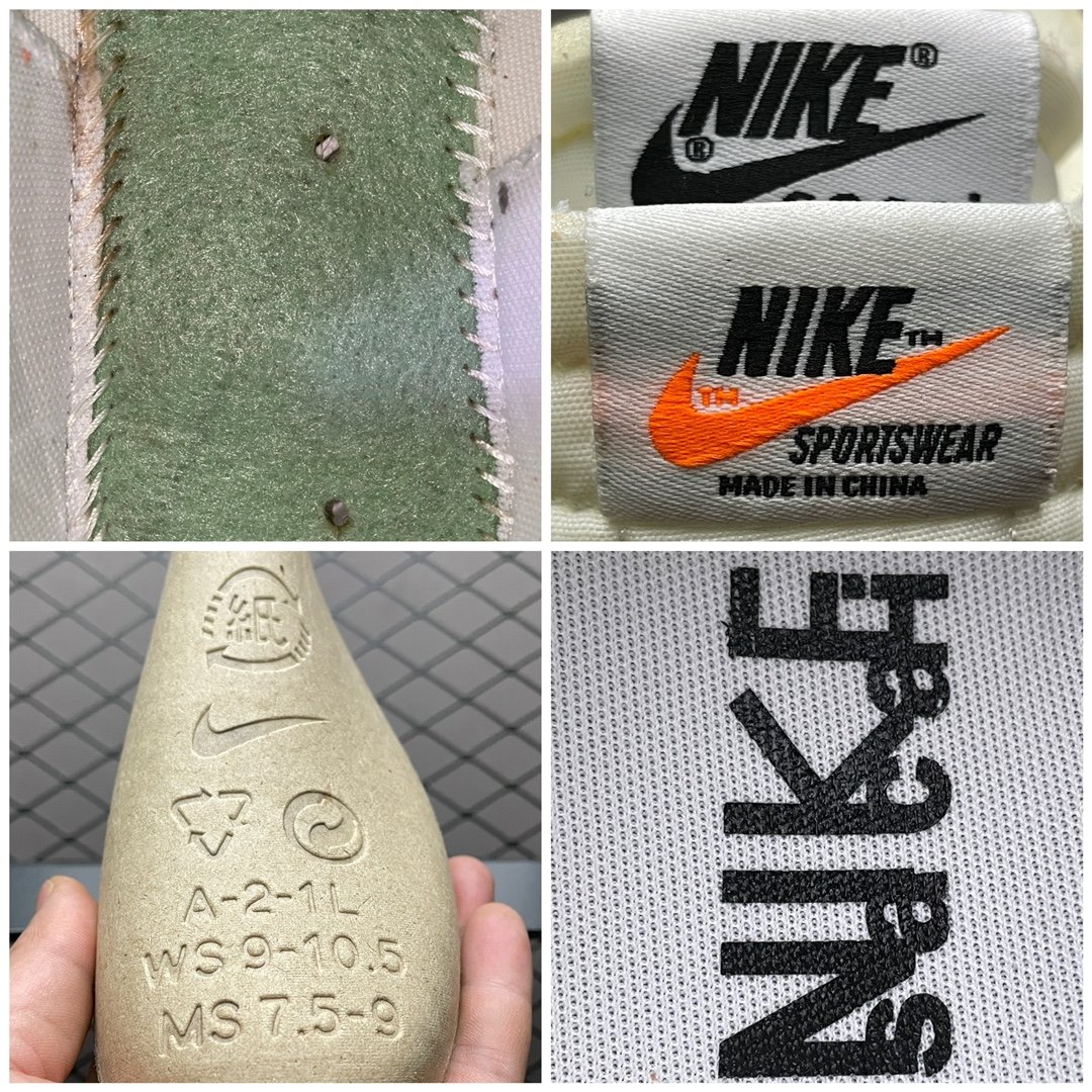 Replica Nike Shoe Sacai X Nike Blazer Low DD1877-100 36-46