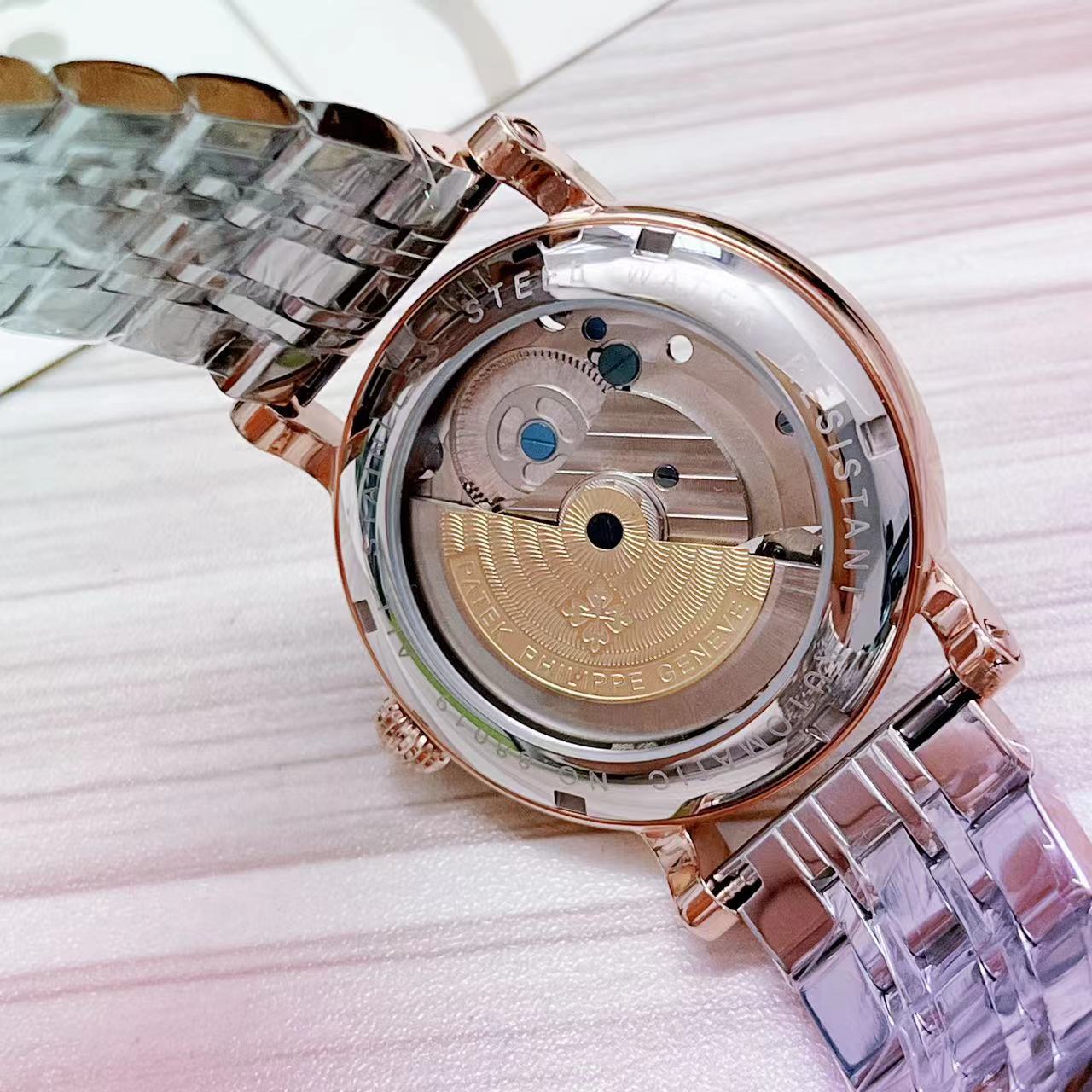Replica Patek Philippe Tourbillon 904l Stainless Steel Automatic Mechanical Watch 43mm