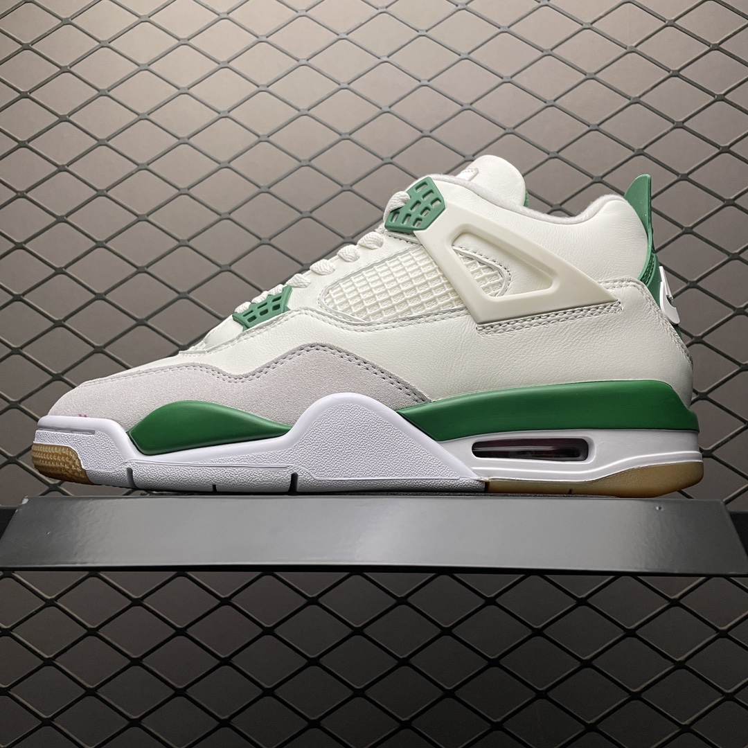 Replica Air Jordan Shoe SB x Air Jordan 4 Pine GreenDR5415-103 Size 40-47.5