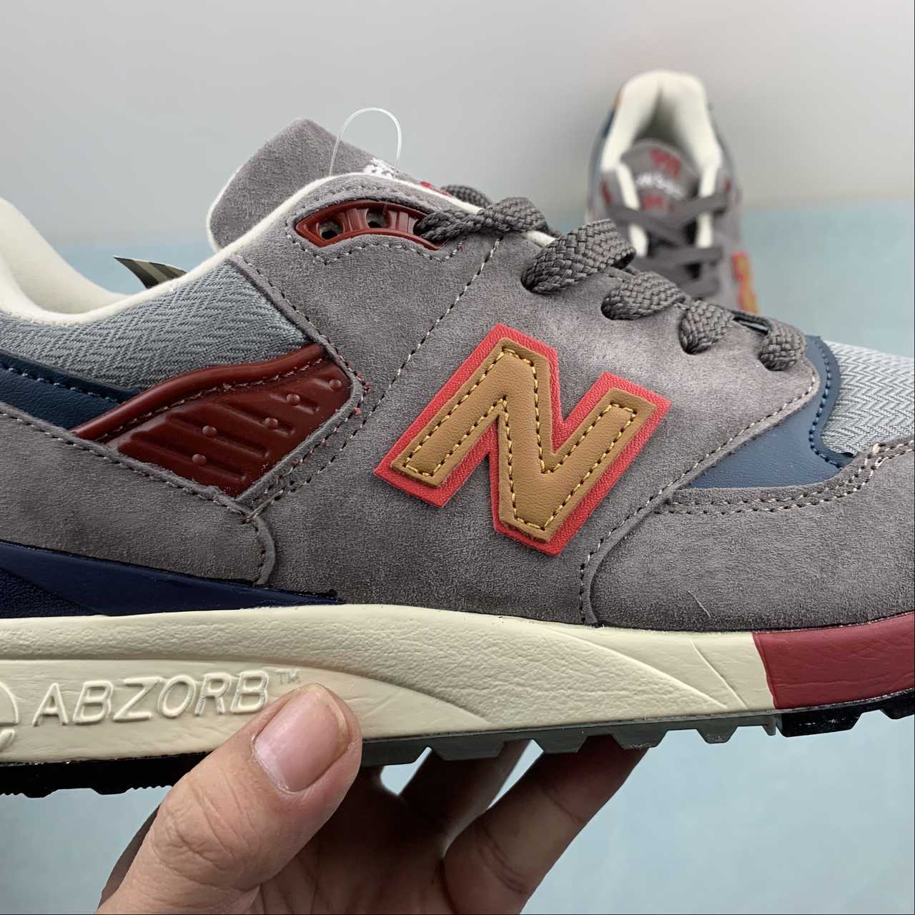Replica New Balance Shoe New Balance NB998 M998DBR   39.5 40 40.5 41.5 42 42.5 43 44