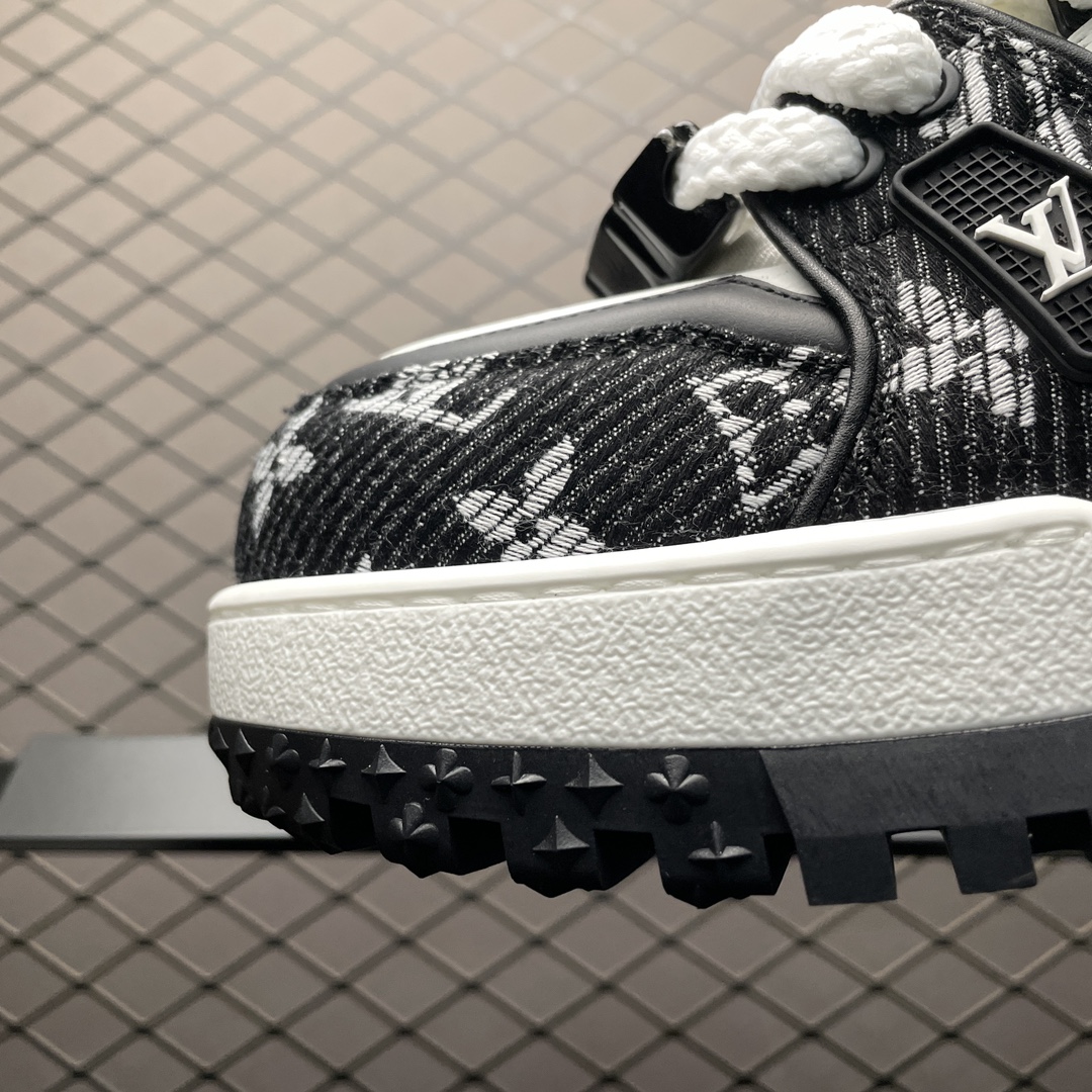 Replica Louis Vuitton Shoe Louis Vuitton LV Trainer Maxi Size 35-46 BK