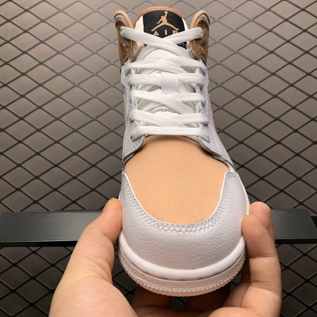 Replica Air Jordan Shoe Air Jordan 1 Mid GS AJ1 555112-190 Size 36-39