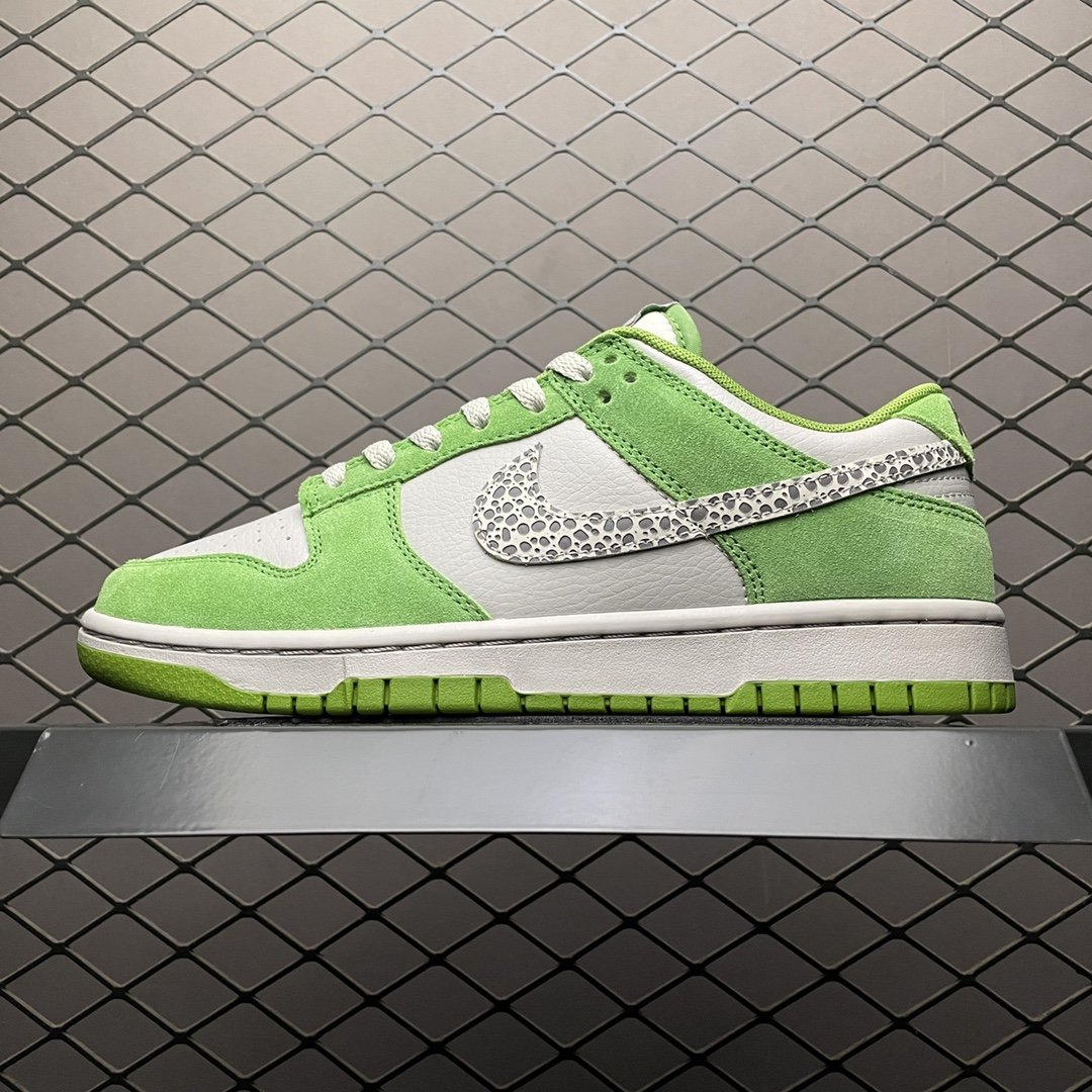 Replica Nike Dunk SB Shoe Nike Dunk Low Safari Swoosh DR0156-300 Size 36-47.5