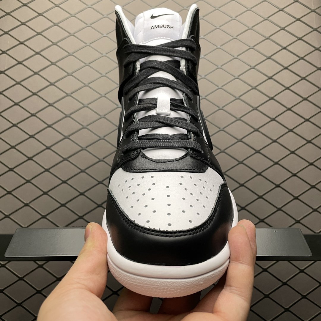 Replica Nike Dunk SB Shoe AMBUSH x Nike Dunk High Black CU7544-001 36-47