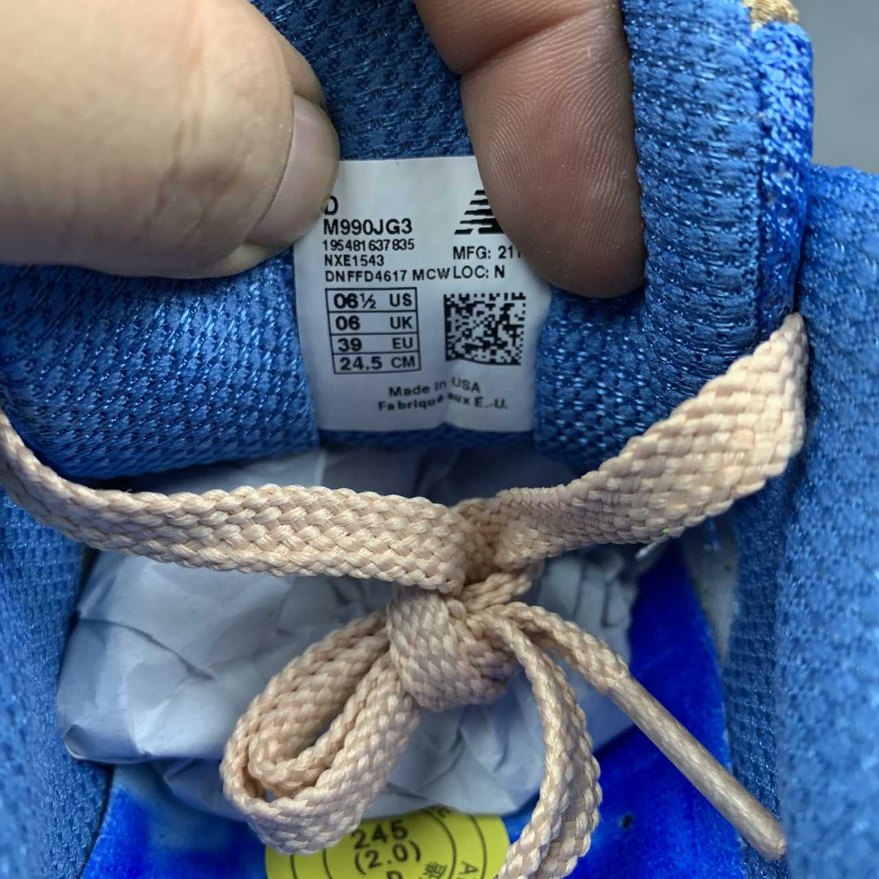 Replica New Balance Shoe New Running Shoes New Balance NB990 M990JG3  36-45