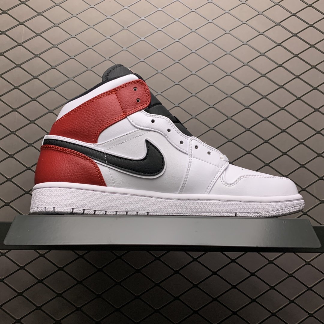 Replica Air Jordan Shoe Air Jordan 1 Mid 554724-116 MEN 554725-116 WOMEN 36-46 Size W5.5-M12