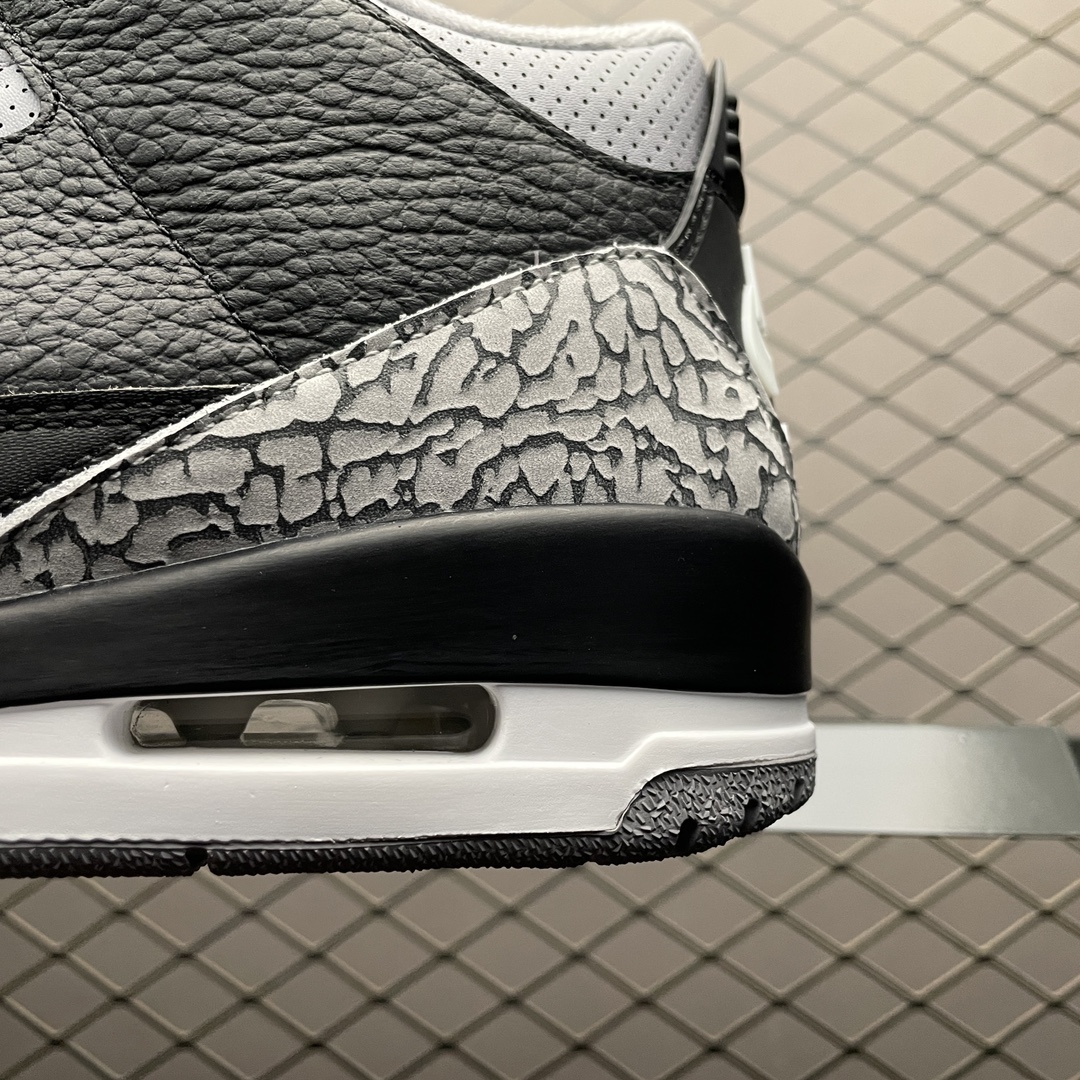 Replica Air Jordan Shoe Air Jordan 3 OG Black Cement  854262-001 size 40-47