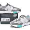 Replica New Balance Shoe MS327RJ1 New Balance Niko x 327 Grey Blue