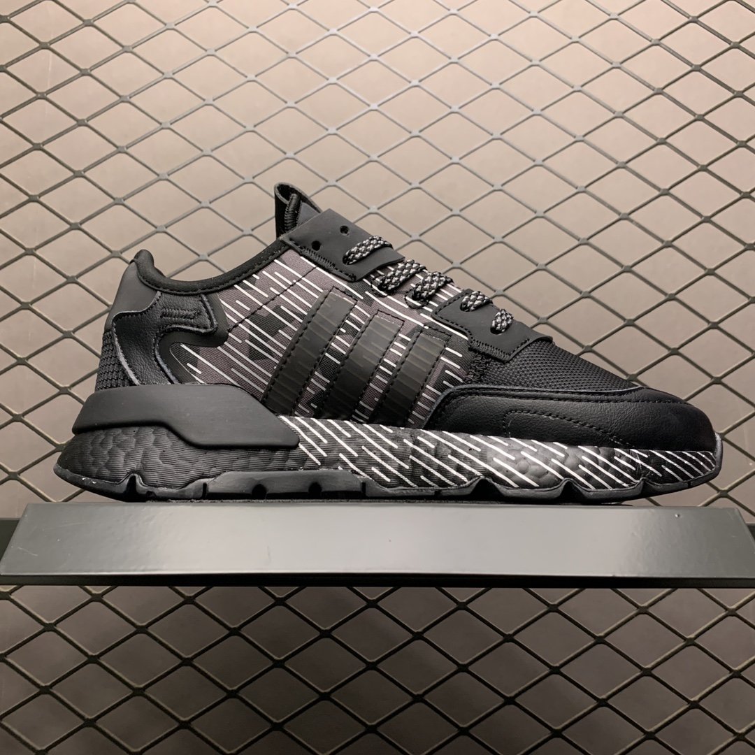 Replica Adidas Shoe Adidas Nite Jogger Boost EY1326 36-45 Size W5-M11