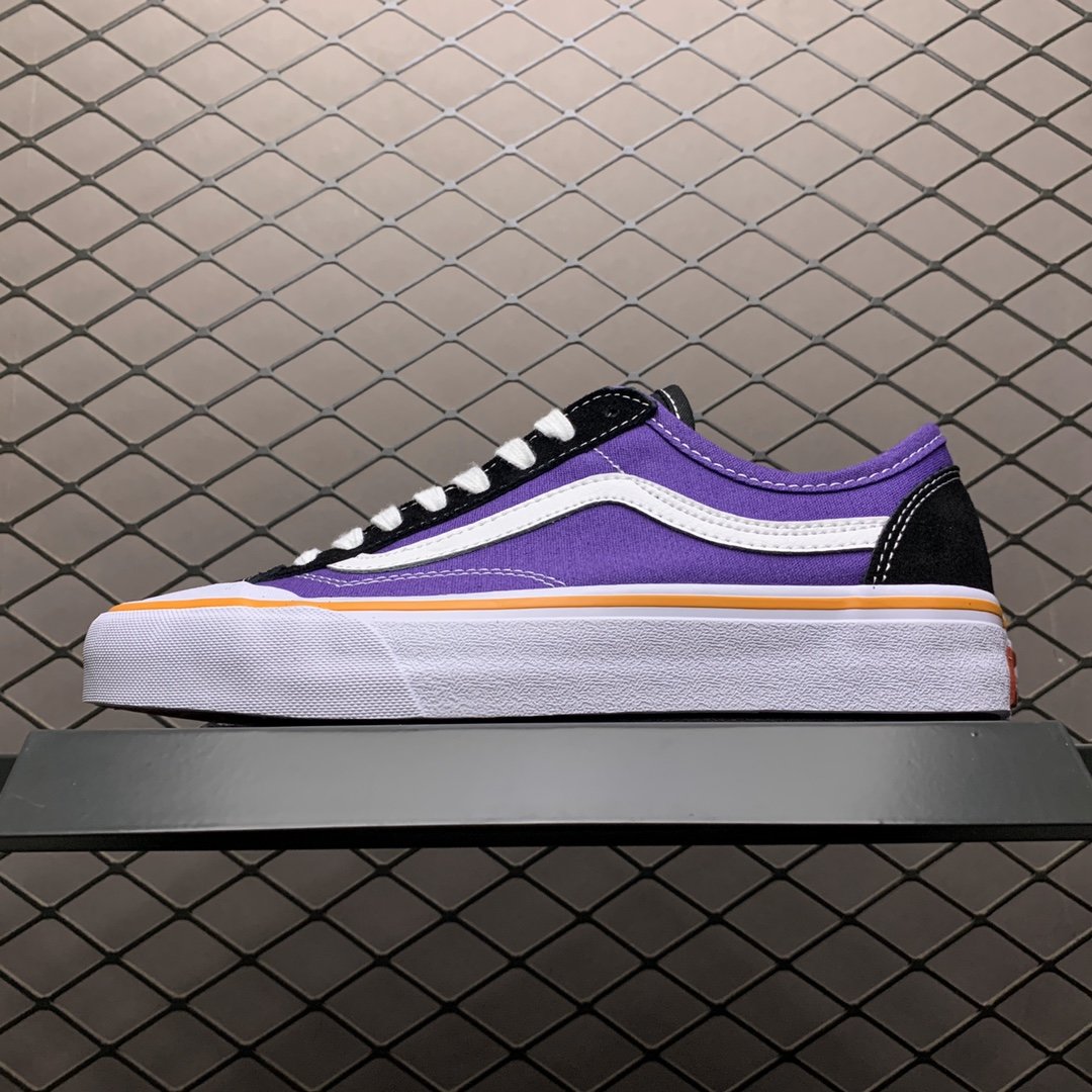 Replica Vans Shoe Vans Style 36 Decon Blak Purple Size 35-44