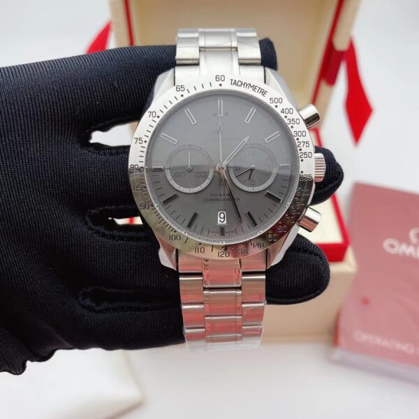 Replica OMEGA Speedmaster 904l Stainless Steel Quartzl Watch 44MM