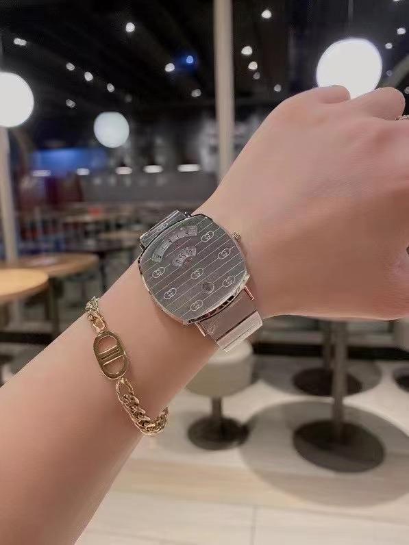 Replica Gucci 904l Stainless Steel Quartz Watch 35MM