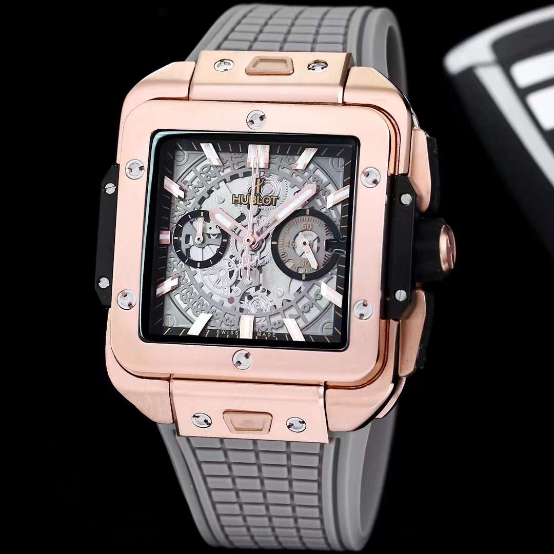 Replica Hublot 904l Stainless Steel Quartzl Watch 44MM