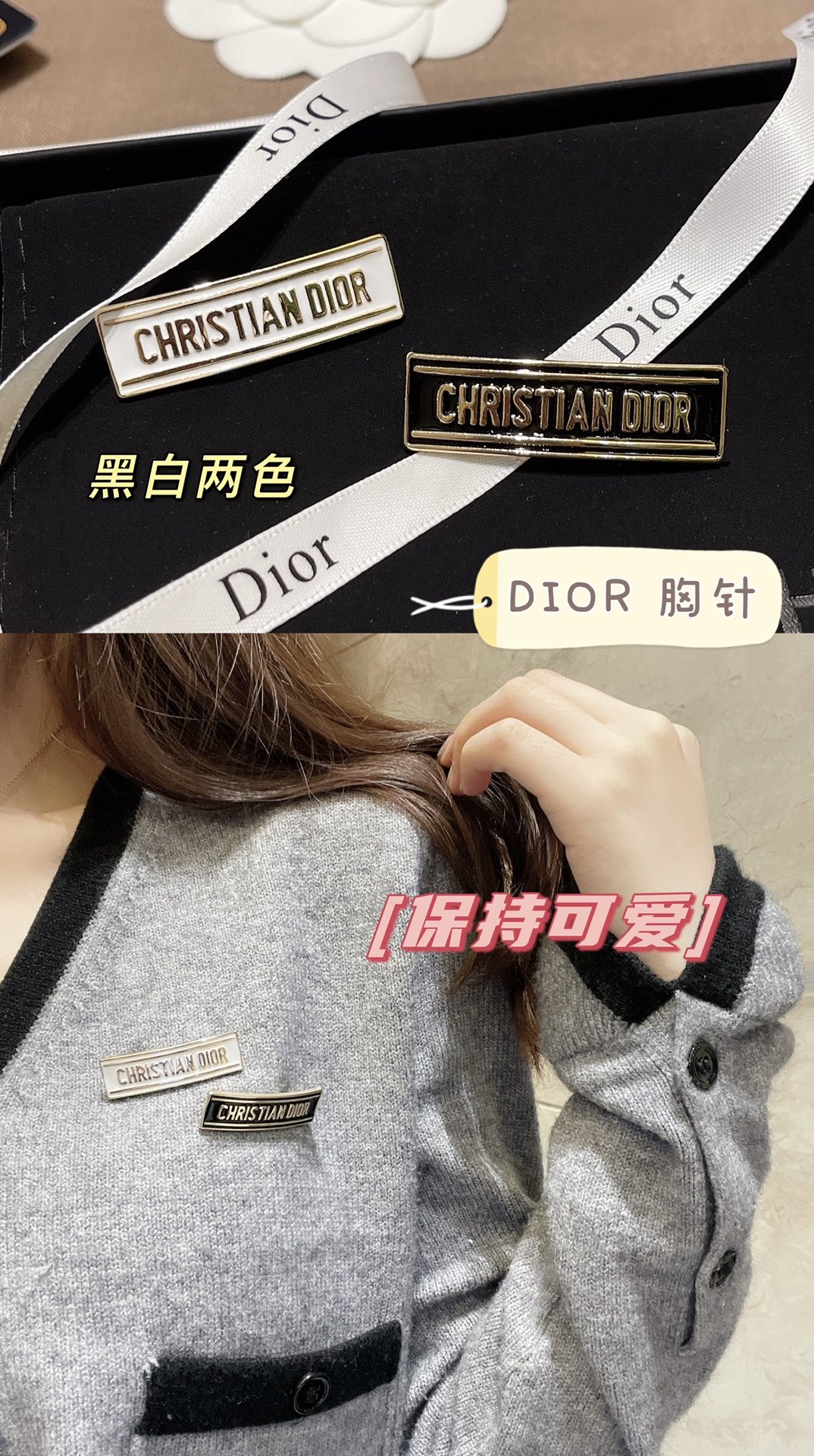 Replica DIOR Brooch