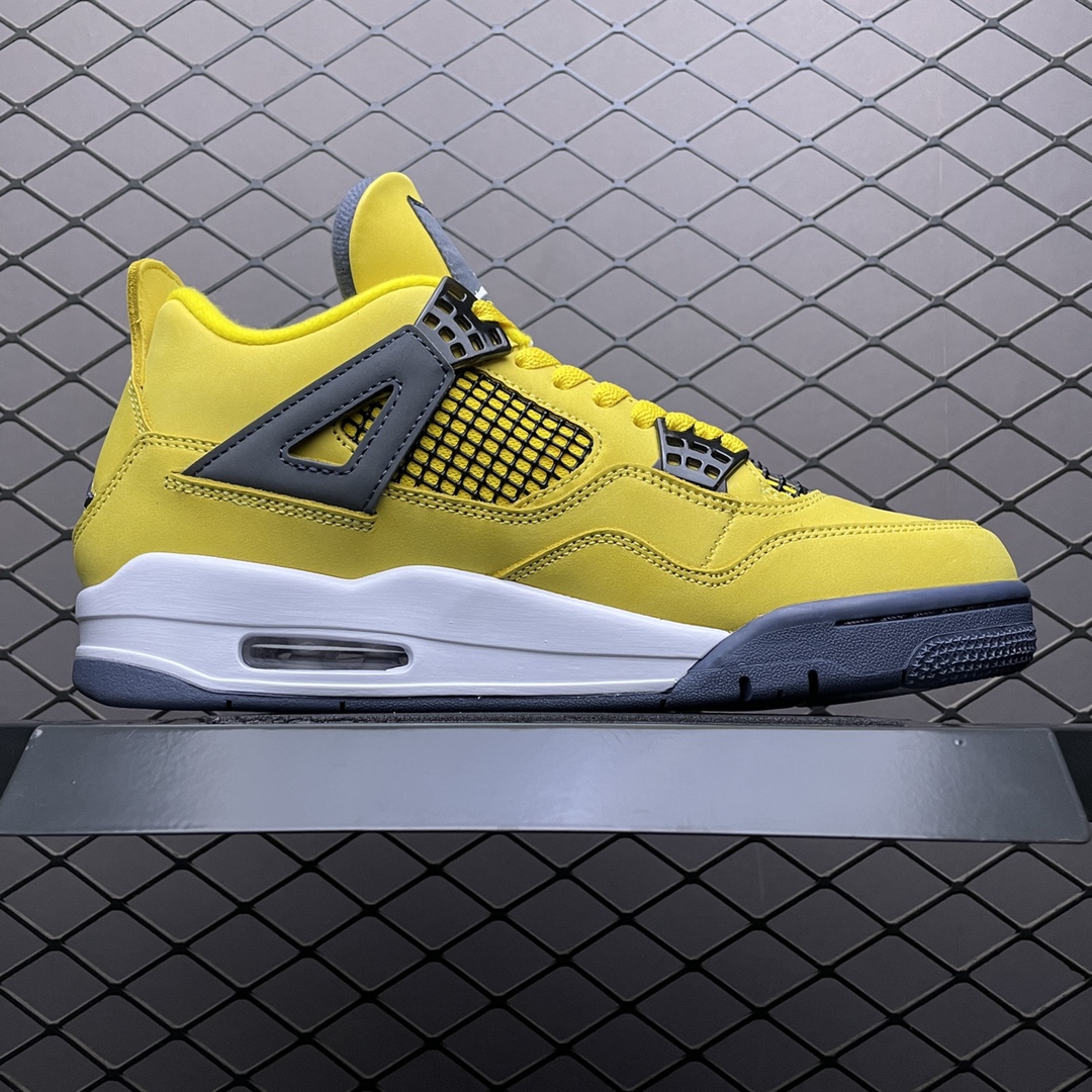 Replica Air Jordan Shoe Air Jordan 4 Retro Lightning AJ4 CT8527-700 SIZE 40-47.5
