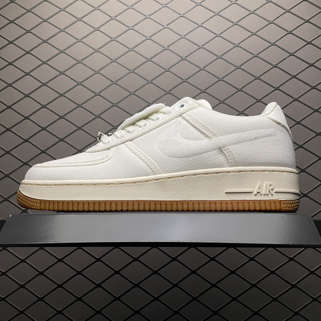 Replica Travis Scott Shoe Travis Scott x NK Air Force 1 TS AQ4211-101 SIZE 36-47.5