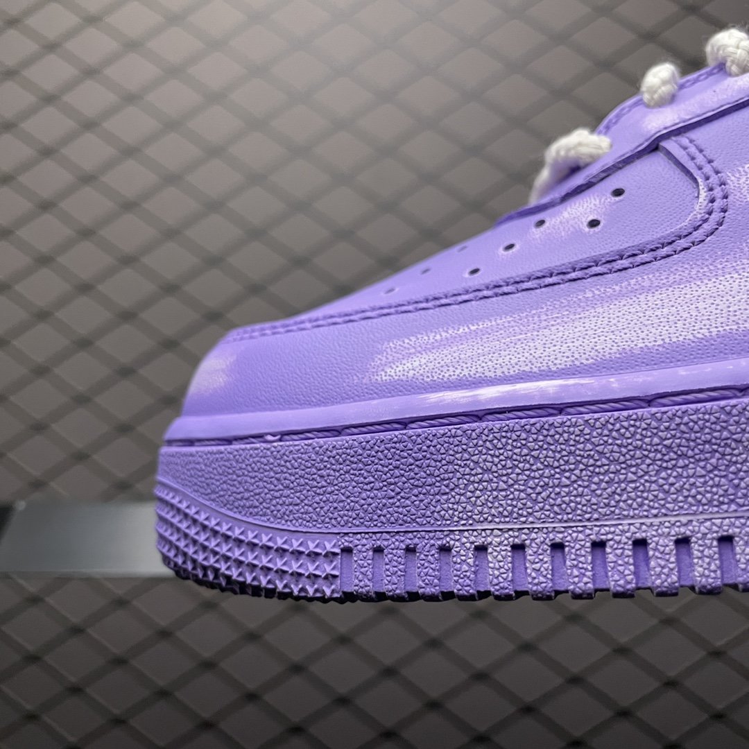 Replica OFF White Shoe Nike Air Force 1 Purple OFF white Size 36-46 31TDEF17