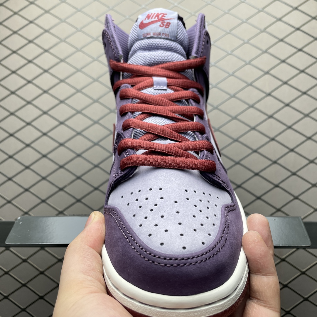 Replica Nike Dunk SB Shoe Nike Dunk SB High Daybreak Plum 313171-500 Size 36-47.5