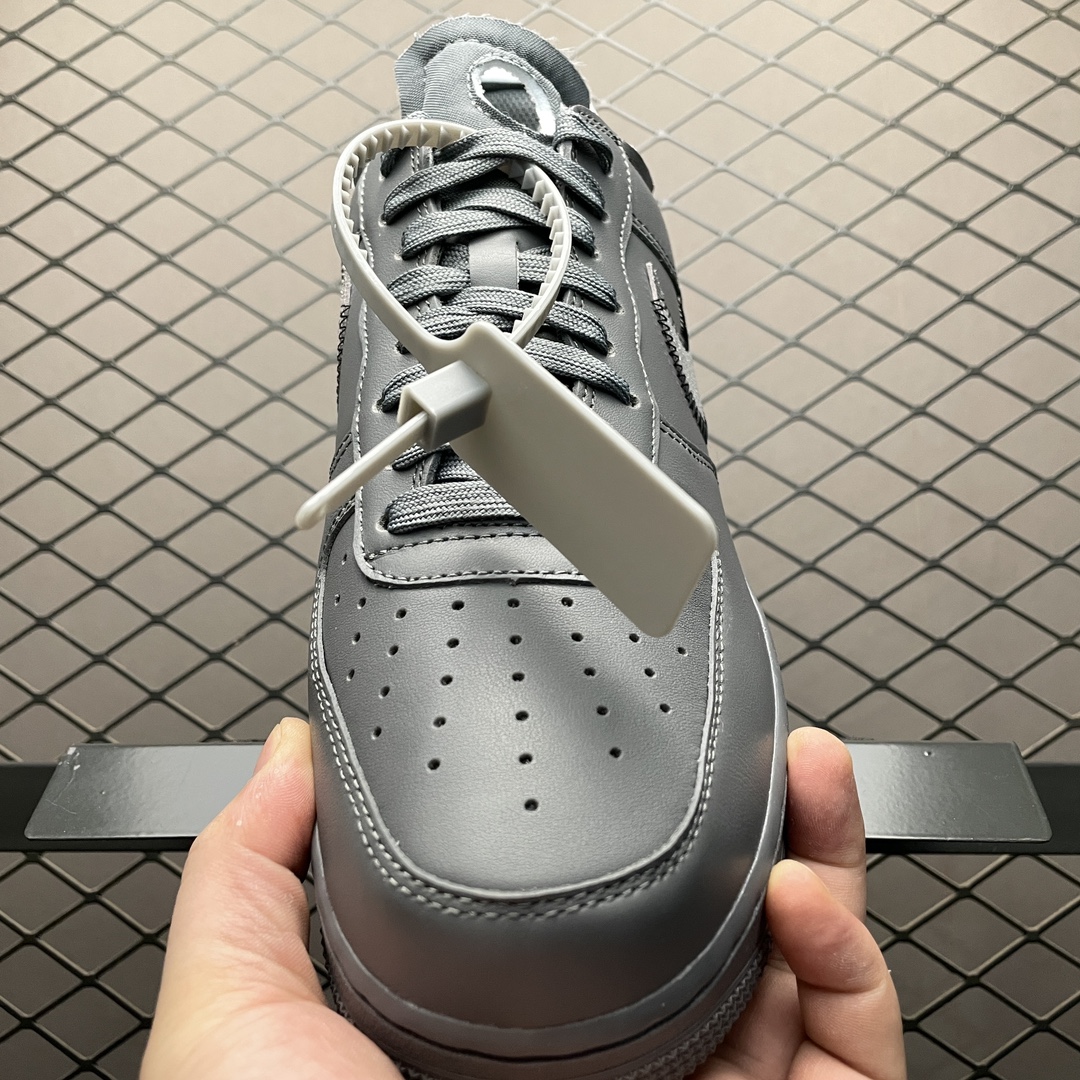 Replica OFF White Shoe X Nike Air Force 1 Grey OW SIZE 40-47.5