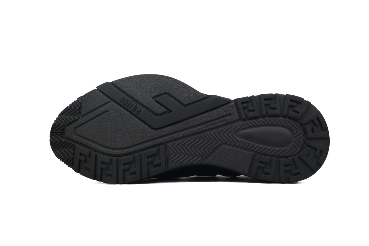 Replica Fendi Shoe Fendi Flow Black