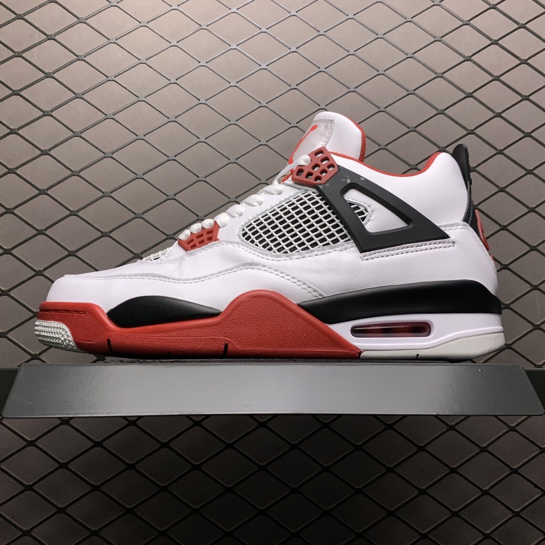 Replica Air Jordan Shoe Air Jordan 4 Fire Red AJ4 DC7770-160 40-47.5