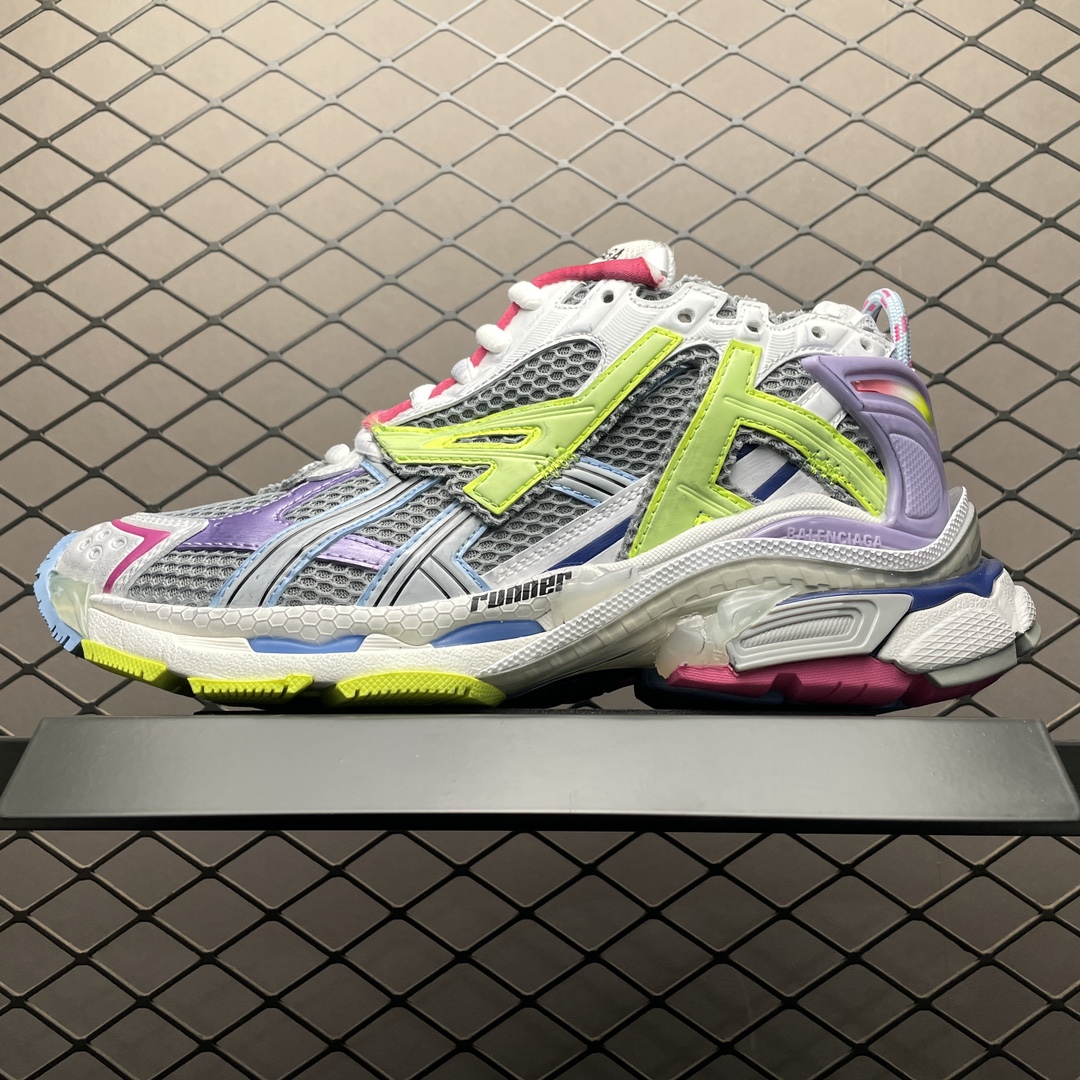 Replica Balenciaga Shoe Balenciaga Runner Size 35-46 white purple