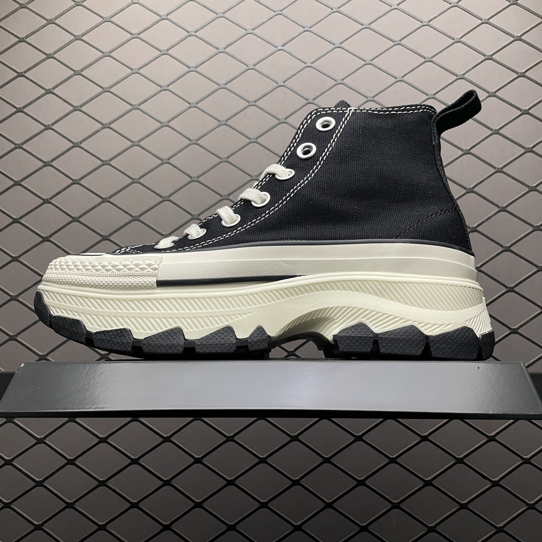 Replica Converse Shoe Converse All Star 100 Trekwave High Size 35-39 Black