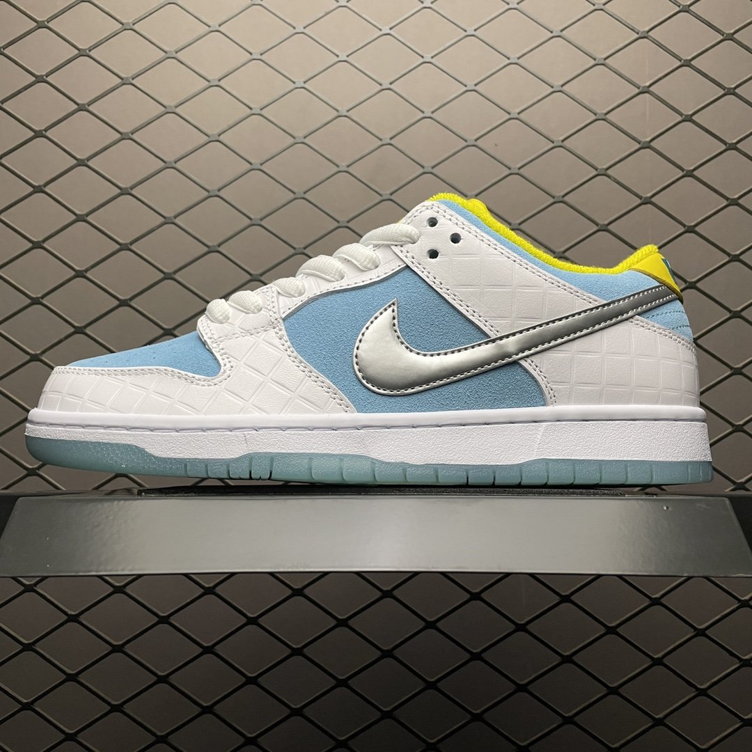 Replica Nike Dunk SB Shoe FTC x Nike SB Dunk Low Lagoon Pulse DH7687-400 36-47.5