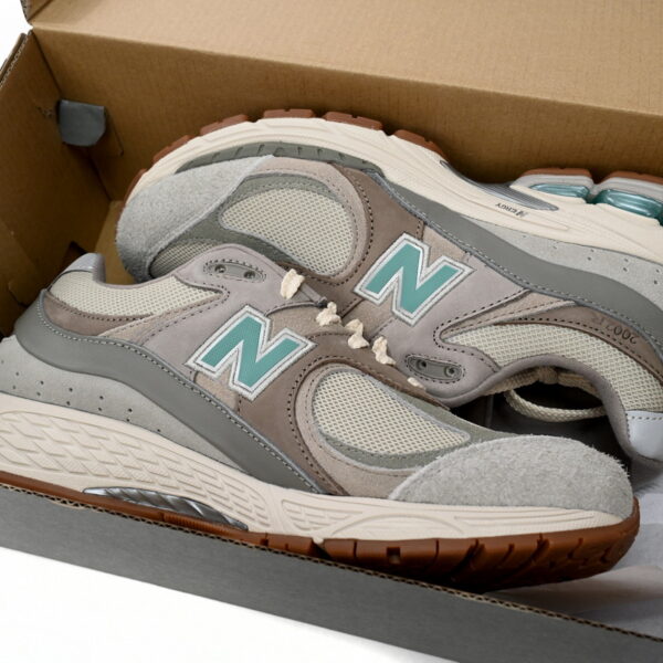 Replica New Balance Shoe M2002RAM New Balance 2002R Brown Emerald Green