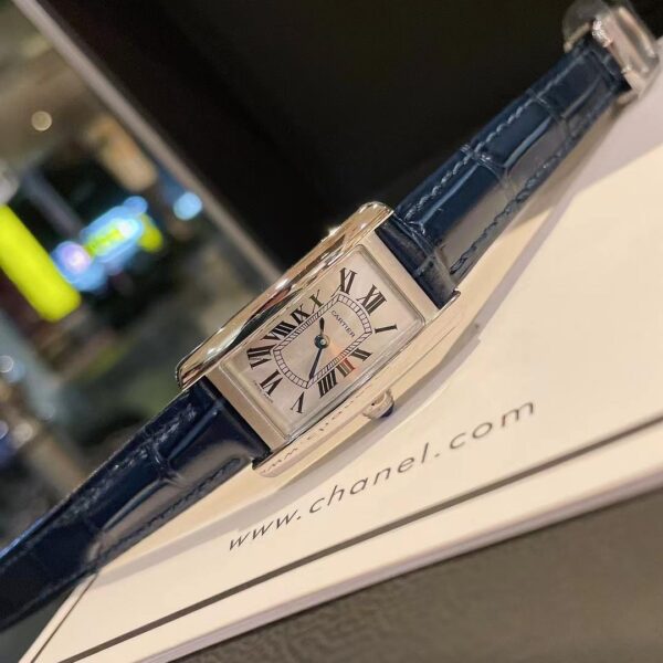 Replica Cartier Tank 904l Stainless Steel Quartz Watch 19mm×35mm