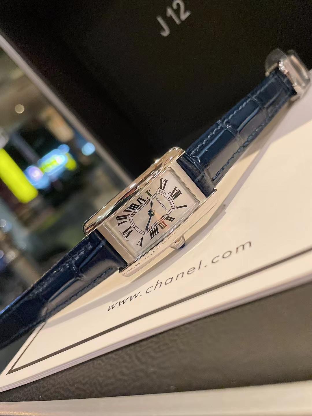 Replica Cartier Tank 904l Stainless Steel Quartz Watch 19mm×35mm