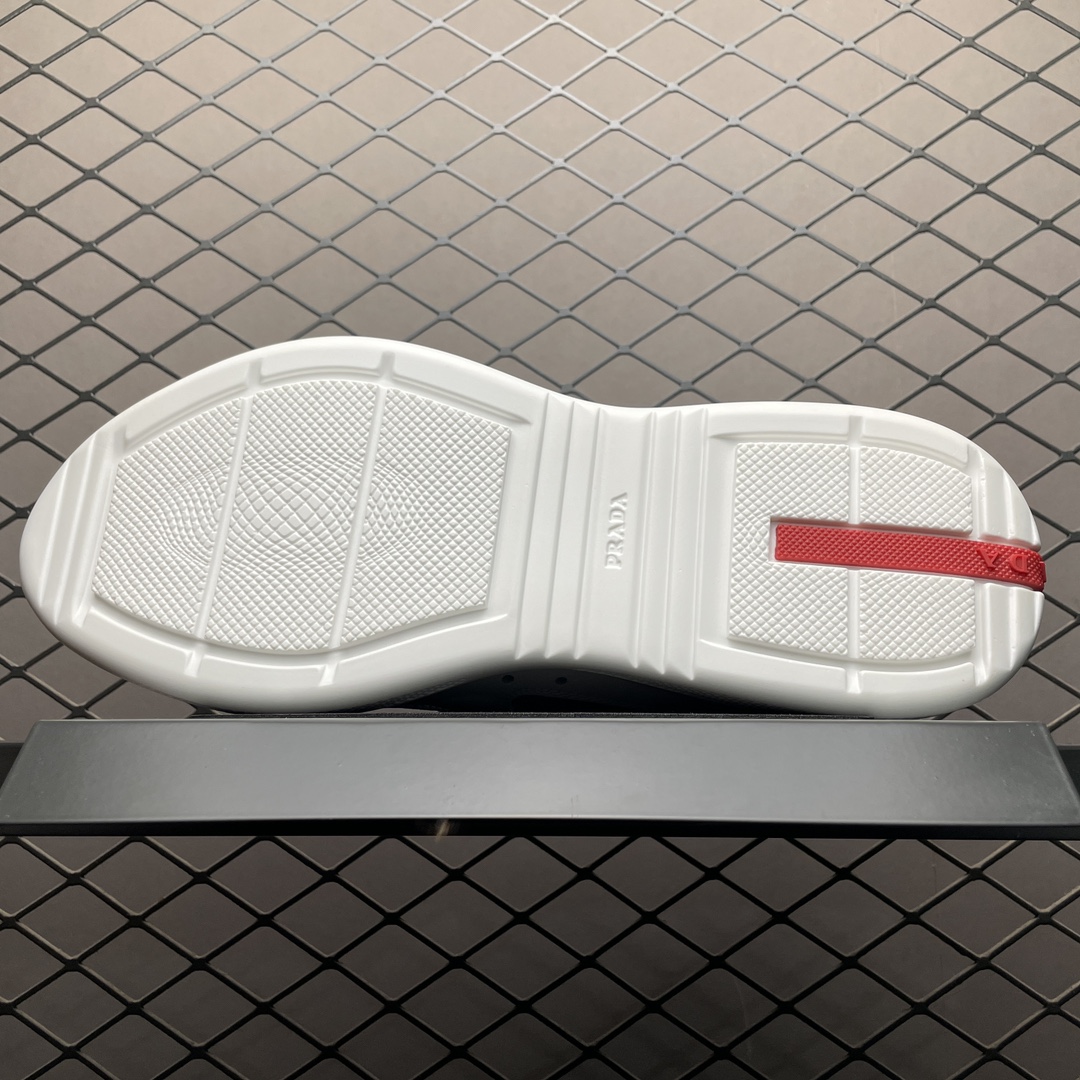 Replica Prada Shoe Prada Calzature Uomo Size 38-46 White