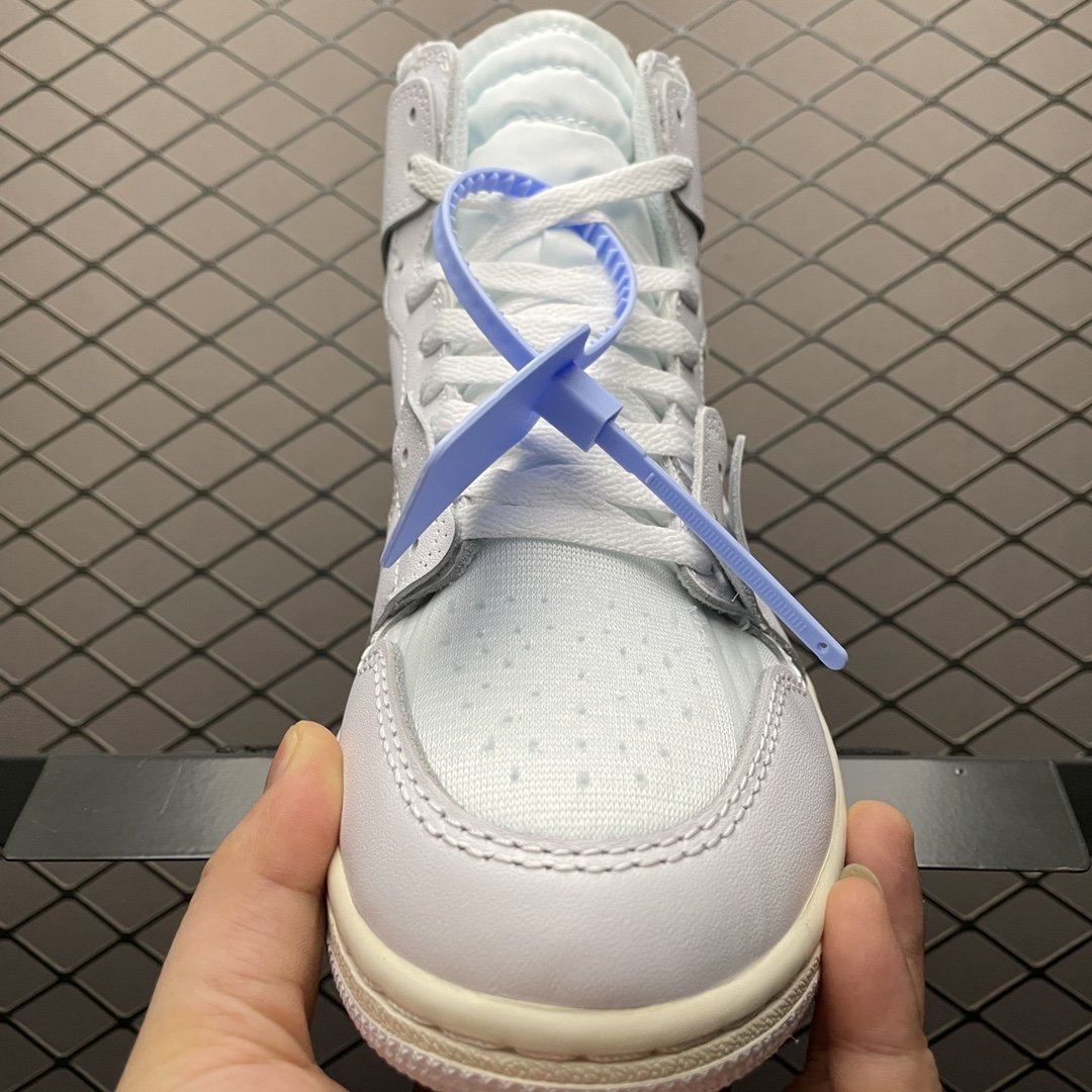 Replica OFF White Shoe Off-White x Air Jordan 1 OW AJ1 AQ0818-100 Size 36-47