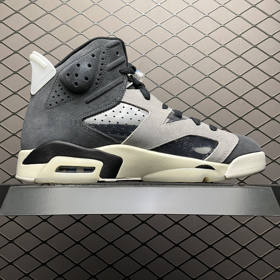 Replica Air Jordan Shoe Air Jordan 6 Retro Smoke Grey AJ6 CK6635-001 Size 40-47