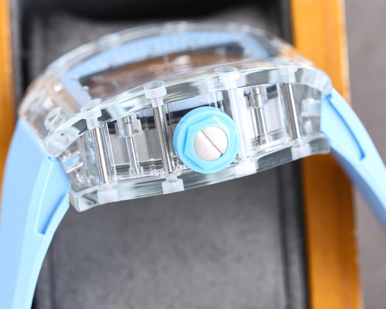 Replica Richard Mille Transparent Shell Automatic Machine Watch 42MM