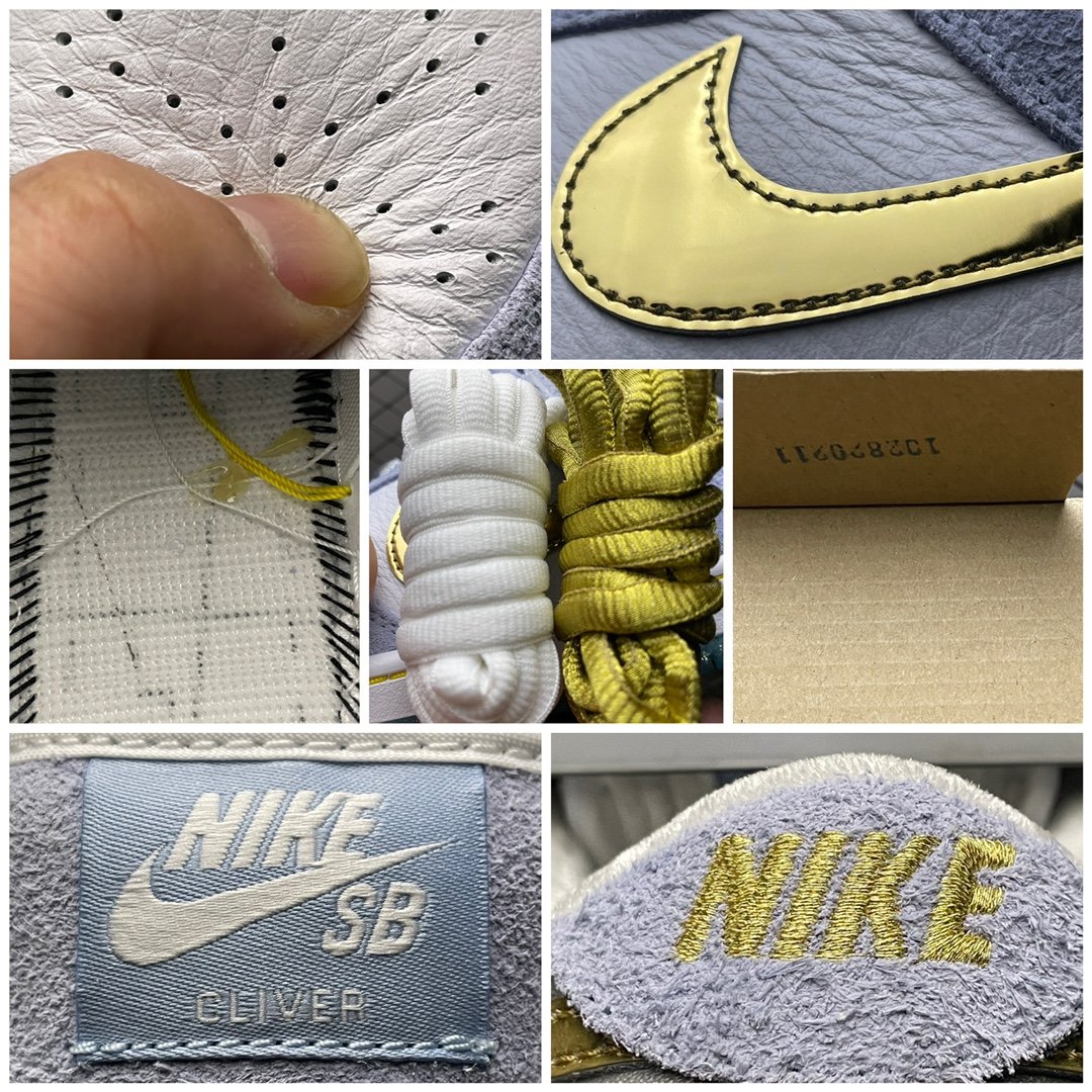 Replica Nike Dunk SB Shoe Sean Cliver  Nike SB Dunk Low Pro QS Holiday Special _01810