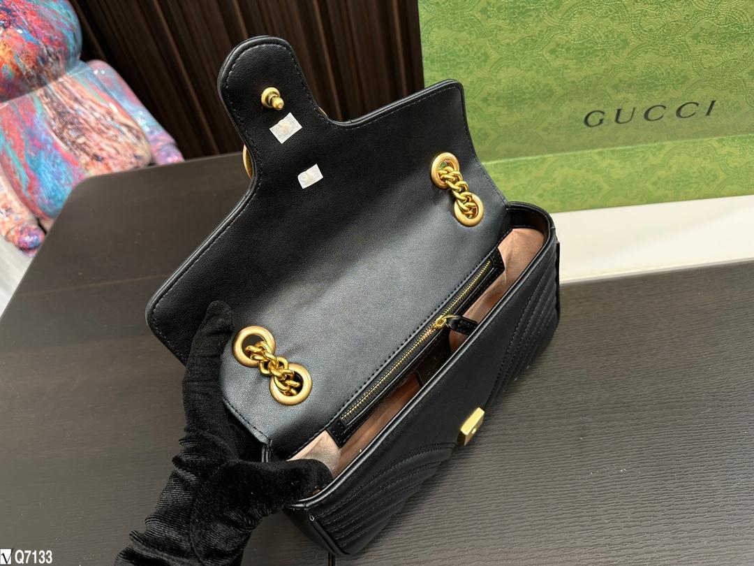 Replica Gucci Bag  16*9CM/21*12CM/25*14CM