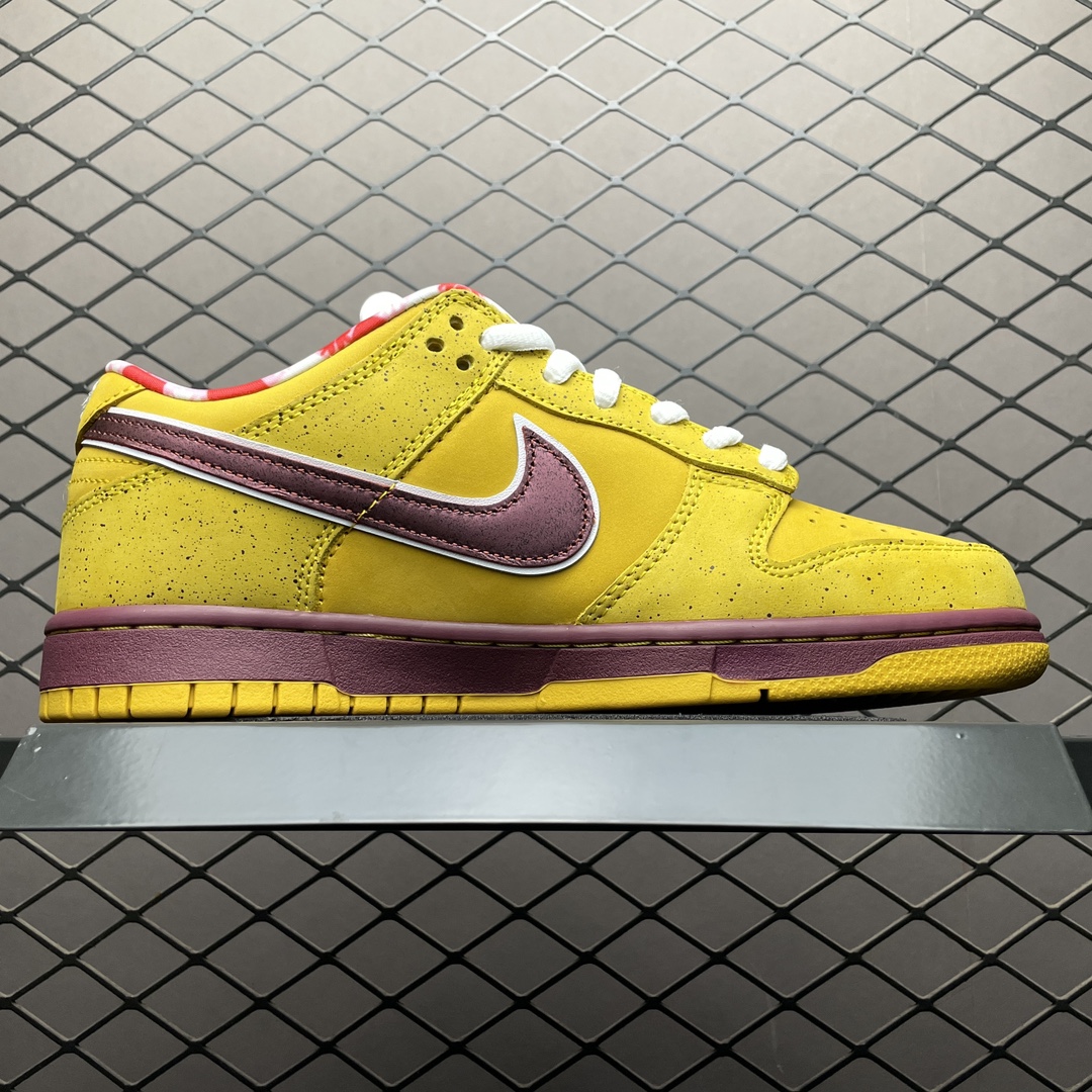 Replica Nike Dunk SB Shoe Concepts X Nike SB Dunk Yellow Lobster 313170-137566 Size 40-47.5