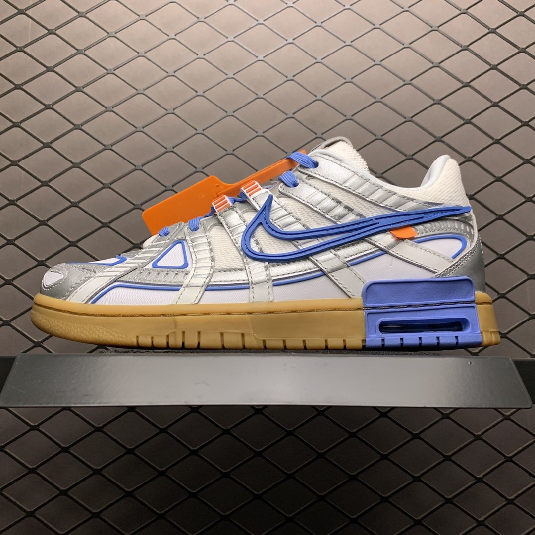 Replica OFF White Shoe Off-Whitex Nike Air Rubber Dunk University Blue CU6015-100 40