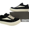 Replica Rick Owens Shoe Rick Owens Suede Vintage ‘Black Milk White