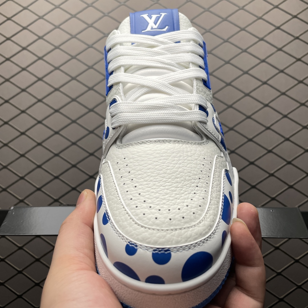 Replica Louis Vuitton Shoe Yayoi Kusama x Louis Vuitton LV Trainer  Size 38-45