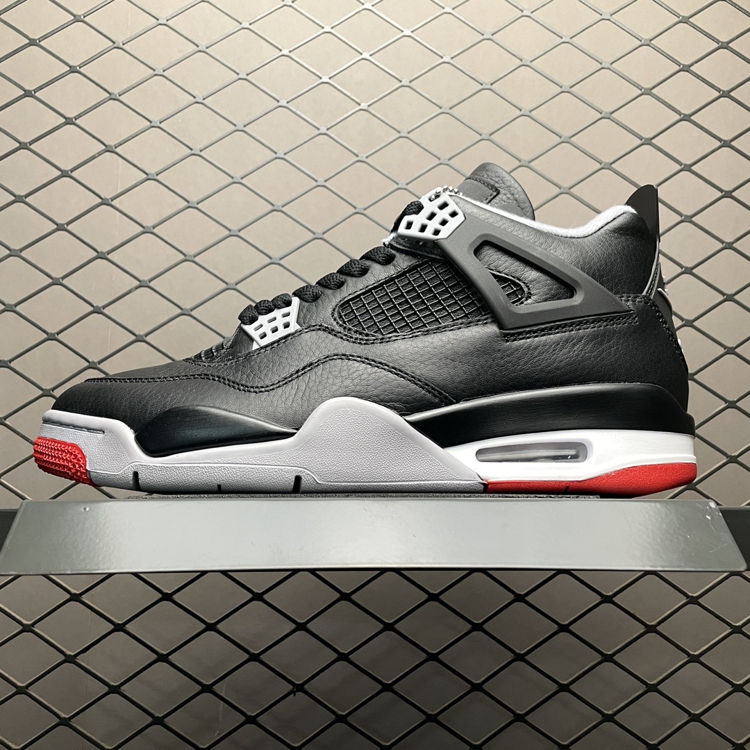 Replica Air Jordan Shoe Air Jordan 4 Bred ReimaginedAJ4 FV5029-006 size 40-48.5